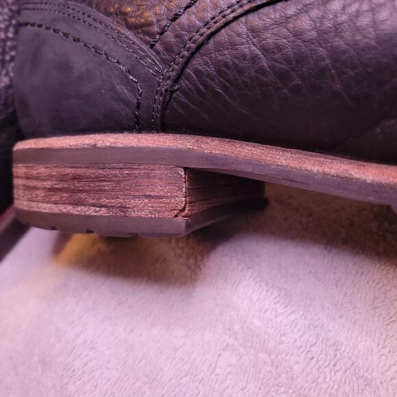 UGG Brompton 1008087 Mens Black Oxford Chukka Mid Leather Boots US 10.5 - Picture 7 of 9